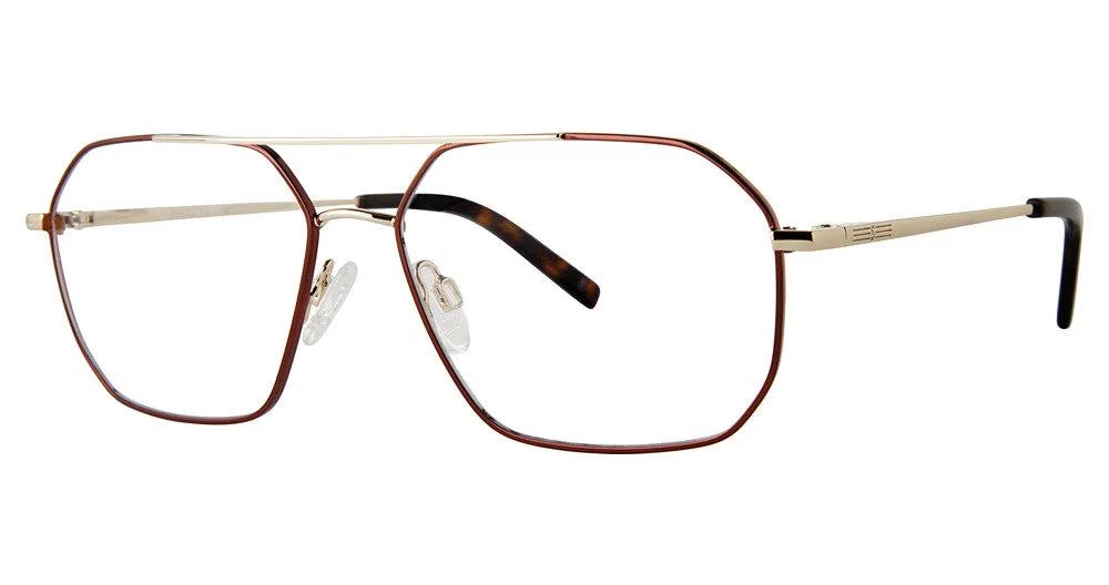 Stetson S391 Eyeglasses - Brown - view 3